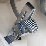 Stainless Steel Brake Pedal Lock Security Car Auto Clutch Anti-theft W/3KEY. Fixed Price $15.50.