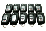 New Oem Locksmith Lot Of 10 2014 - 2018 Nissan Rogue Remote Flip Key Fobs. Fixed Price $249.94.