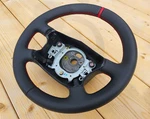 New Leather Steering Wheel For Vw Volkswagen Golf Iv MK4 Passat B5 Red Stripe. Fixed Price $320.00.