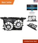 Radiator Dual Cooling Fan Assembly Compatible With 2008-2015 Scion Xb SC3115102. Fixed Price $303.99.