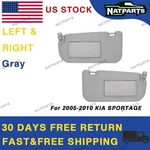 Pair Gray Sun Visor W/o Light For 05-10 Kia Sportage 85202-1F690LX 85201-1F690LX. Fixed Price $47.98.