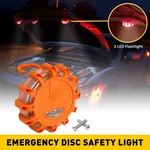 9LED Flares Emergency Disc Roadside Safety Light For Car Truck Trailer Us. Fixed Price $13.29.