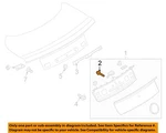 Ford Oem 15-23 Mustang Trunk Lid Components-bracket Screw W502650S424. Fixed Price $16.99.