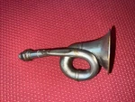 Early 1900S German Made Bulb Horn Curled Metal Car Bicycle Goose Honk. Fixed Price $19.99.