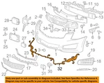 Gm Oem 13-14 Ats Front Bumper Grille Components-harness 23133425. Fixed Price $316.47.