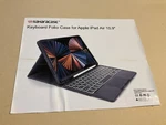 Saharacase Keyboard Folio For Apple Ipad Air 10.9. Fixed Price $65.00.