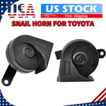 2PCS Upgraded Dustproof Snail Horns Set For Toyota Oe# 86510-04020 86520-14240. Fixed Price $19.95.
