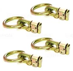 Gripon (pack Of 4) Aluminum Track Double Stud Fitting With O-ring Tie Down. Fixed Price $20.96.