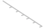 Genuine Mercedes-benz Parking Aid System Wiring Harness 205-540-63-35-64. Fixed Price $29.04.