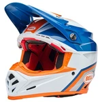 Bell MOTO-9S Flex Merchant Helmet Large Orange/blue 7163810. Fixed Price $619.95.