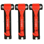1 3PACK Universal Emergency Life-saving Hammer Window Punch & Seat Belt Cutter. Fixed Price $14.24.