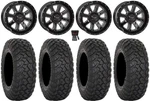 System ST-4 Black 14" Wheels 30" RT320 Tires Honda Foreman Rancher Sra. Fixed Price $1496.26.