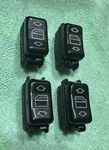 Mercedes W124 W126 W201 1986-91 Driver Passenger Front Rear Window Switches. Fixed Price $24.99.