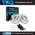 Trq Front Disc Brake Pad & Coated Rotor Kit For 07-09 MAZDA3 2.0L. Fixed Price $96.95.