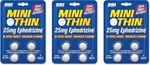 Mini Thin Dbi Distribution Two Way Action 25MG 4 Count (pack Of 3). Fixed Price $22.85.