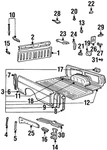 Genuine Nissan Lock 93932-01G00. Fixed Price $22.64.