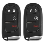 Autohaux 2PCS 433MHZ GQ4-54T Replacement Keyless Entry 2.91"X1.46", Black. Fixed Price $49.26.