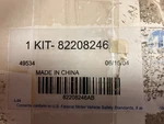 Genuine Mopar Park Distance Sensor Kit 82208246AB. Fixed Price $175.00.