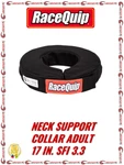 Racequip 360 Degree Sfi Helmet And Neck Support Collar Black Size 17 Inch 337007. Fixed Price $46.07.