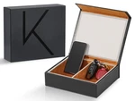 Kenark KK7 Plus-bk Faraday Key Fob Protector Box With 2 Xl, Black & Brown. Fixed Price $114.21.