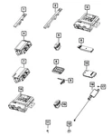 Genuine Mopar Transceiver Module 68585425AA. Fixed Price $74.66.