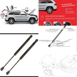 Front Hood Struts Lift Supports Compatible With Infiniti G25 2011-12/ G37 10-13. Fixed Price $22.95.