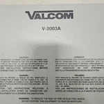 Valcom V-2001A 1-ZONE One-way Page Control Unit (includes Amphenol Pigtail). Fixed Price $55.00.