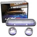 Clear Lens 3PC Cab Roof Marker Running Lights W/white Led Lamp For Truck Suv 4X4. Fixed Price $49.09.