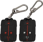 2 Pack For Gmc Fob Cover With Keychain, 4 Buttons Silicone Rubber. Fixed Price $12.98.