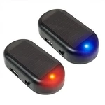 Kqiang Car Solar Dummy Alarm Led Security Light Blue Red 2PCS. Fixed Price $16.82.