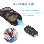Cpwufiyd Faraday Key Fob Protector 2 Mini Anti-theft Pack, BLACK1. Fixed Price $13.35.