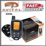 Avital 3305L 2-WAY Lcd Security Car Alarm W/ (1) & 1-WAY Remote. Fixed Price $149.95.