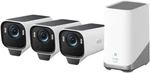 Eufycam S3 Pro 4K Solar Security Camera Outdoor Maxcolor Vision (3-CAM Kit). Fixed Price $429.99.