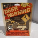 Cobbs Vtg 1987 Black Deer Warning / Animal Automotive Device, Usa, #1001. Fixed Price $10.65.