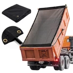 Heavy Duty 7X18 Ft Black Mesh Tarp With Grommets For Dump Trailer & Truck Bed Co. Fixed Price $113.99.