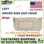 Left Driver Side Sun Visor W/o Light For Kia Sportage 2005-2010 85202-1F090EZ. Fixed Price $29.99.