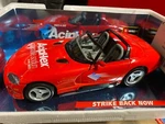 Bburago 1992 Dodge Viper RT/10 1/18 Red Special Aciphex Promo Edition. Fixed Price $65.00.