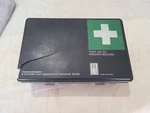 Mercedes-benz Hartmann First Aid Kit Box Black/ Green, Din 13164. Fixed Price $35.00.