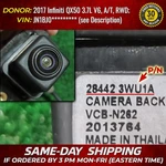 Rear View Camera 2015-17 Infiniti QX50 3.7L Assist Backup Trunk 28442-3WU1A Oem. Fixed Price $59.55.