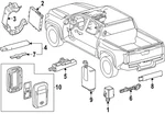 Genuine Toyota Keyless Entry Transmitter 8990H-AK011. Fixed Price $165.25.