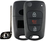 Keylessoption Entry Remote Uncut Blank Flip Car Blade Fob Black. Fixed Price $20.69.