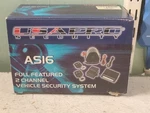 Accele AS16 Car Security Alarm System Dual Zone Shock Sensor Lock/unlock 2-KEYS. Fixed Price $129.99.