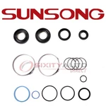 Sunsong Rack And Pinion Seal Kit For 1997-1998 Honda Prelude Steering Gear Rd. Fixed Price $41.09.
