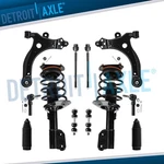 Front Strut W/spring Control Arm Tie Rod Sway Bar For 2004-08 Pontiac Grand Prix. Fixed Price $324.51.