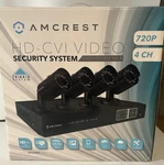 Amcrest AMDV7204M-4B-B 720P 4CH Security System With Cameras (/RT6-238.... Fixed Price $129.99.