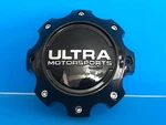Ultra Motorsports Custom Wheels Rims Gloss Black Center Cap 89-9779 S1209-47. Fixed Price $55.99.