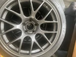 Apex EC-7 18X11 ET45 Michelin Pilot Wheels Cbore 72.56 Patern 5X120 Bmw Sensors. Fixed Price $1999.00.