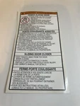 Genuine Oe Label Power Slide Door Notice 7452808051 Toyota 74528-08051 New. Fixed Price $11.99.