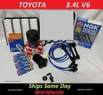 Ngk Wire Set-spark Plugs-air-fuel-oil-kit 98 For Toyota 4RUNNER Tacoma V6 3.4L. Fixed Price $150.96.