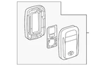 Genuine Toyota Keyless Entry Transmitter 8990H-AK011. Fixed Price $171.45.